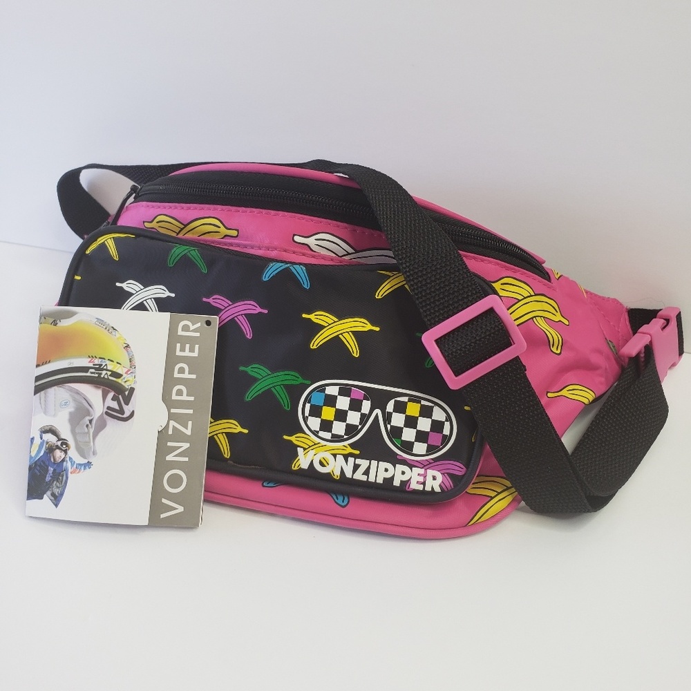 Rare Von Zipper Fanny Pack